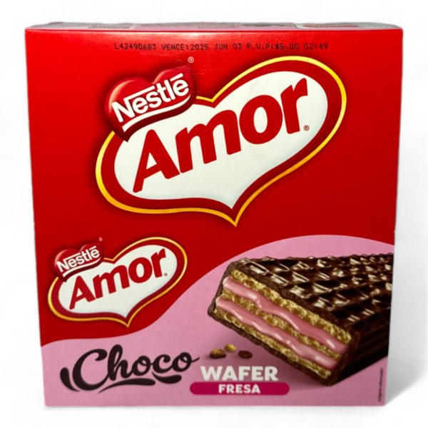 Choco Wafer Amor Fresa 310g