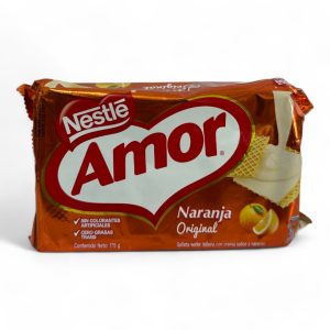 Galleta Wafer Amor Naranja 100g
