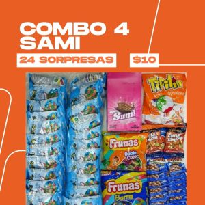 COMBO 4 SAMI 24 SORPRESAS