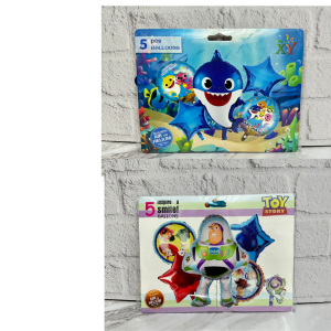 Set de Globos de 5 piezas