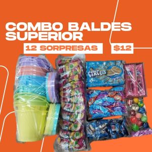 COMBO BALDES 12 SORPRESAS SUPERIOR