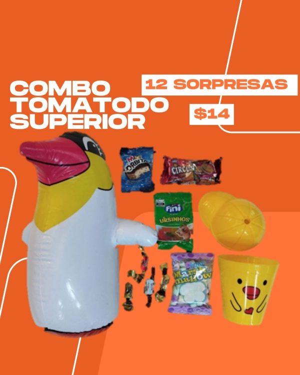 COMBO TOMATODOS 12 SORPRESAS SUPERIOR