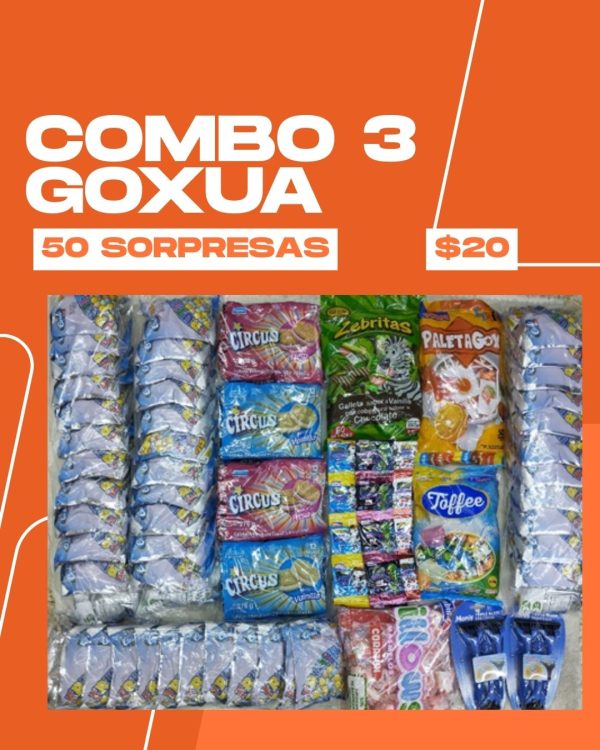 Combo 3 DOXUA 50 SORPRESAS