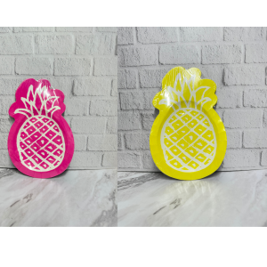 Plato Decorativo Piña