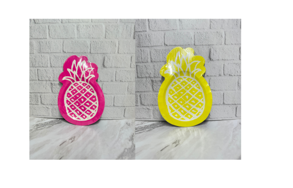 Plato Decorativo Piña