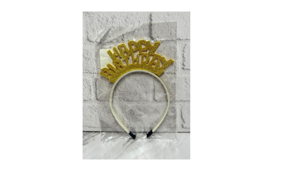 Diadema Happy Birthday